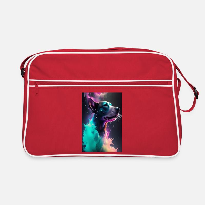 Süßer Hund Retro Tasche