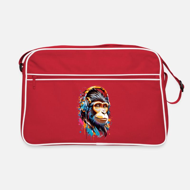Cool monkey Retro Bag