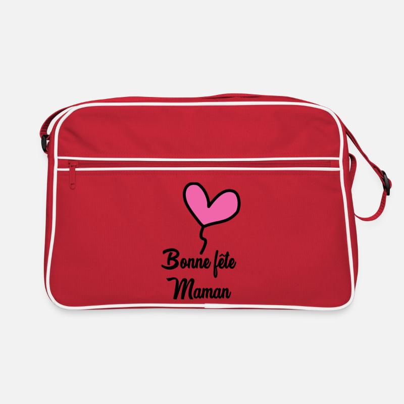 MUTTERTAG. SCHÖNEN MUTTERTAG Retro Tasche