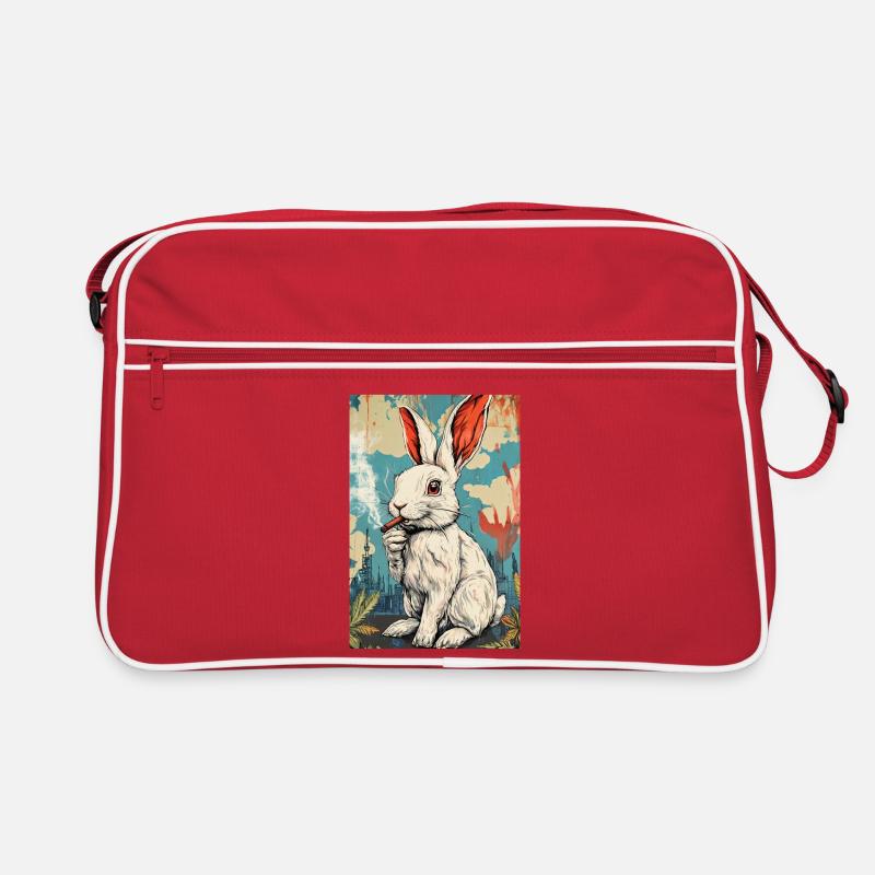 Graffiti Bunny Cigarette Retro Bag