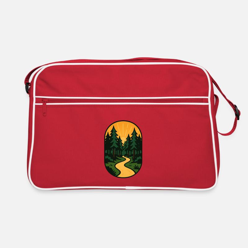 Forest Trail Escape Retro Bag