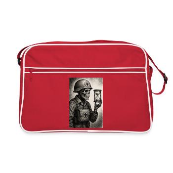 Harvester of time - Retro Bag - red/white - Front
