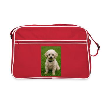 Prairie de Bolonka - Sac Retro - rouge/blanc - Devant