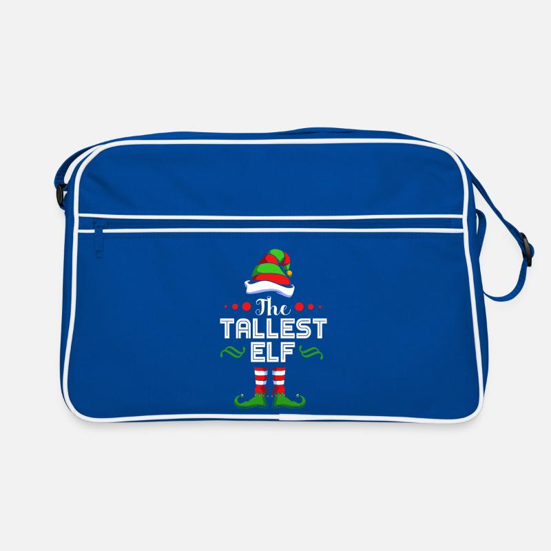 Elfe Elf Weihnachtsgeschenk Retro Tasche