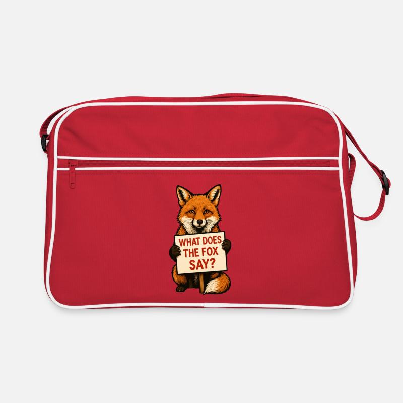 Fox | What does the fox say? Retro Bag