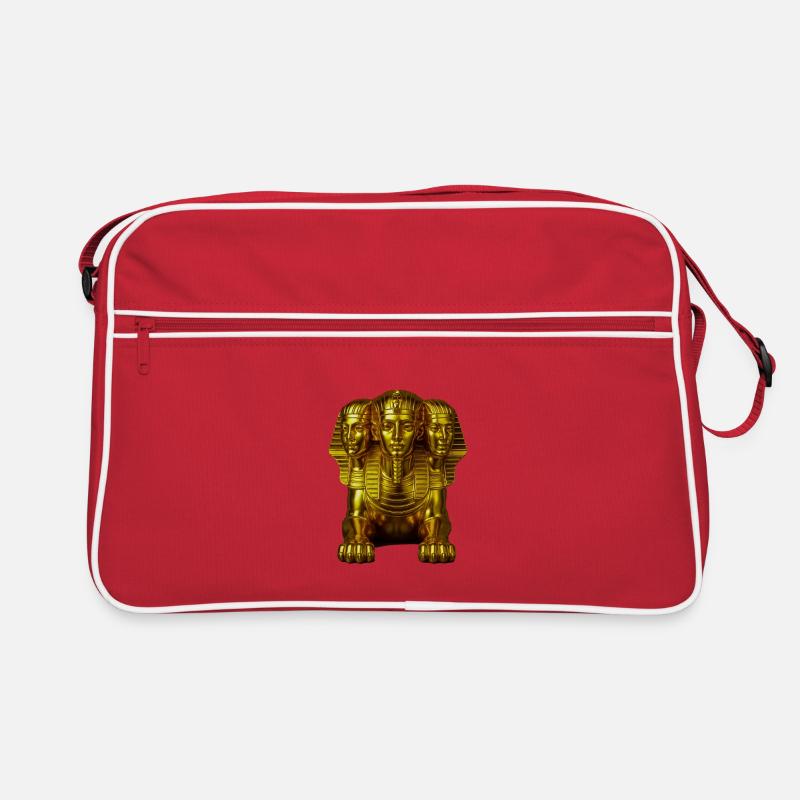 Sphinx doré à trois têtes Sac Retro