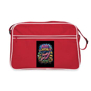 Abi 2026 Comic - Retro Bag - red/white - Front