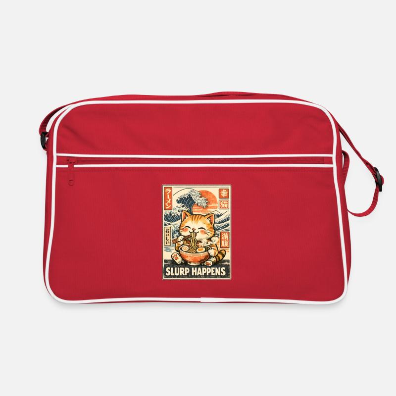 Ramen Cat Retro Bag