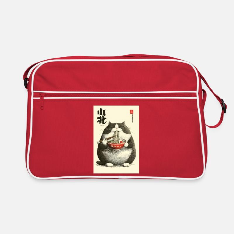 Ramen Chats Chonky Ukiyo-e Sac Retro