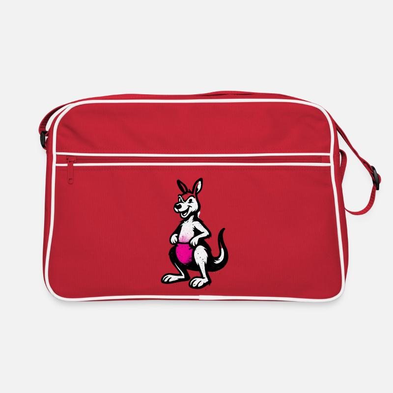 Känguru Sport Retro Tasche
