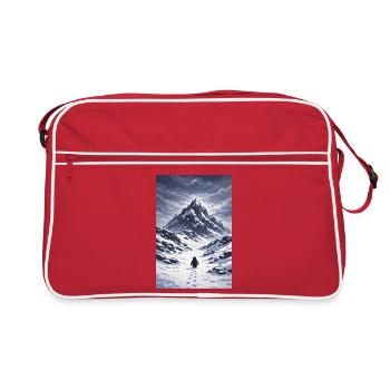 Mais pourquoi Penguin - Sac Retro - rouge/blanc - Devant