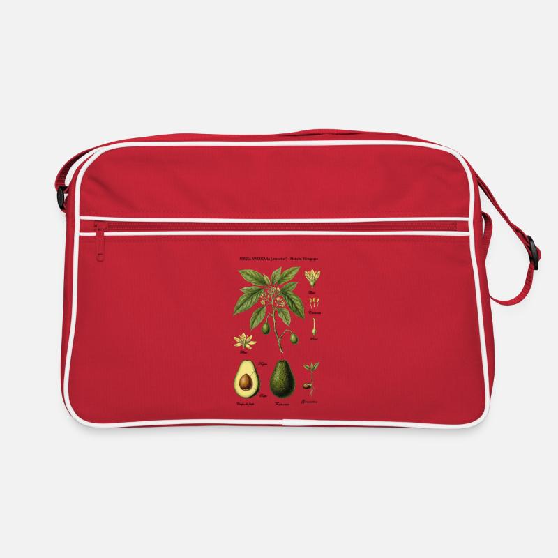 Botanical Board Avocado Tree Nature Study Retro Bag