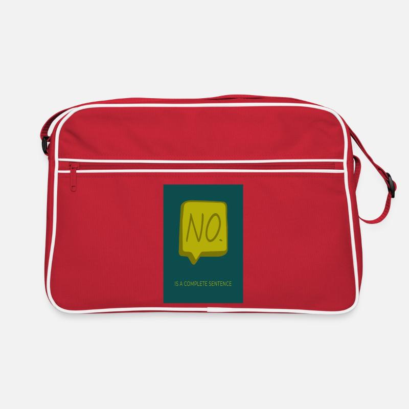 Non est une phrase complète Sac Retro