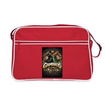 Conception urbaine de Gambros. - Sac Retro - rouge/blanc - Devant