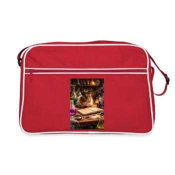 Chico 11 : Alchimiste Steampunk - Sac Retro - rouge/blanc - Devant