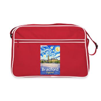 Bradford Angleterre Tourbillon - Sac Retro - rouge/blanc - Devant