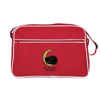 Moonlight Dreamer - Retro Bag - red/white - Front
