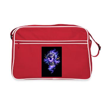 Violette Spukkanone Halloween - Sac Retro - rouge/blanc - Devant
