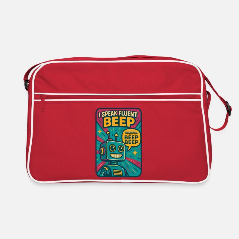 Bip fluide | Robot Science-Fi Nerd Sac Retro