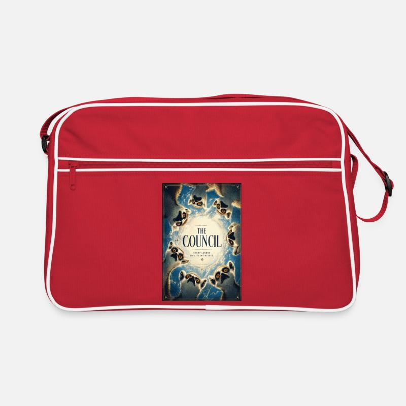 Der Eulenrat – Mystic Circle Retro Tasche