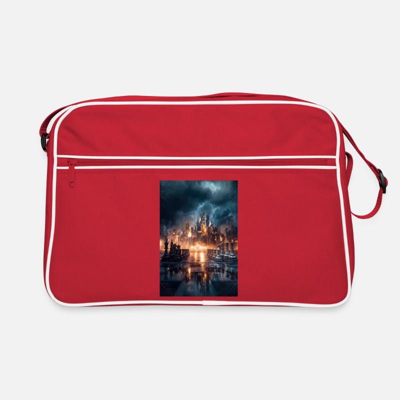 Forteresse d’échecs de Stormlit Sac Retro