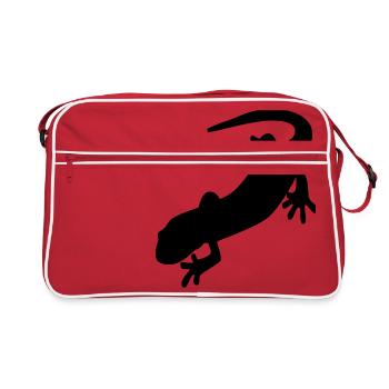 Salamander - Retro Tasche - Rot/Weiß - Vorne