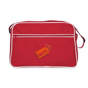 VENTE - Sac Retro - rouge/blanc - Devant