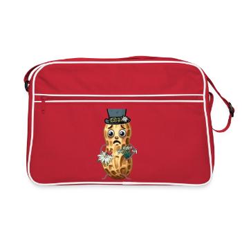 Cacahuètes Cacahuète Printemps Suisse Tyrol Noix - Sac Retro - rouge/blanc - Devant