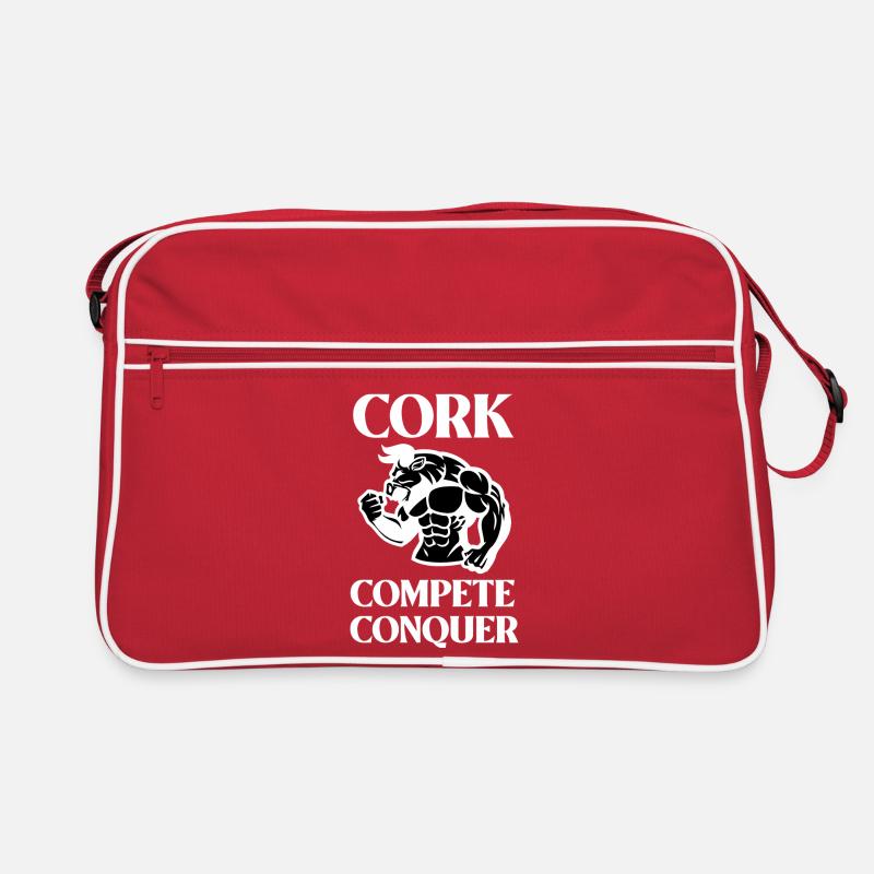 Cork Compete Conquer, Cork Ireland Retro Bag