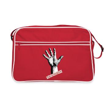 Calisthenics is strength - Retro Bag - red/white - Front