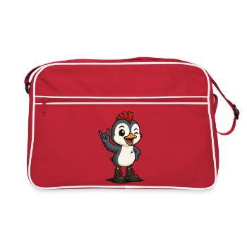 Punk Rock Polar - Retro Bag - red/white - Front