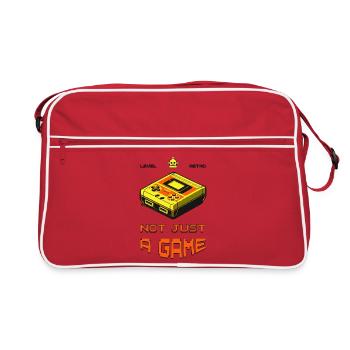 Retro Not Just A Game - Retro Bag - red/white - Front