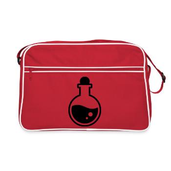 Magic Potion Bottle Magic - Retro Bag - red/white - Front