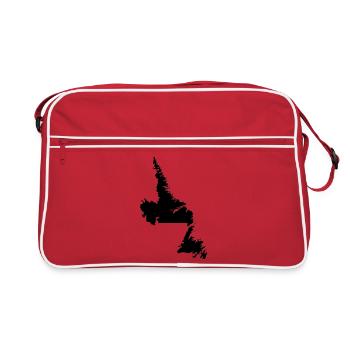 Terranova map - Retro Bag - red/white - Front