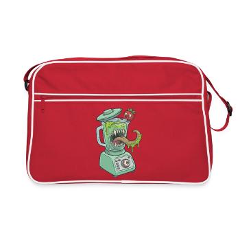 Monster Standmixer - Retro Tasche - Rot/Weiß - Vorne