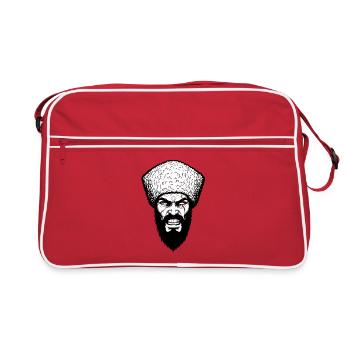 БойсгӀар - Retro Tasche - Rot/Weiß - Vorne