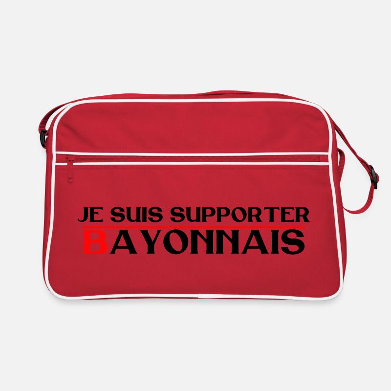 Ich bin ein Bayonne-Fan Retro Tasche