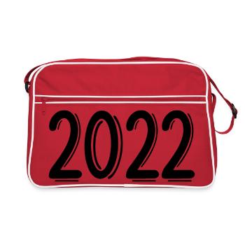 2022 - Sac Retro - rouge/blanc - Devant