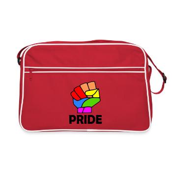 Pride - Sac Retro - rouge/blanc - Devant