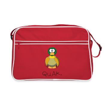 charlatan - Sac Retro - rouge/blanc - Devant