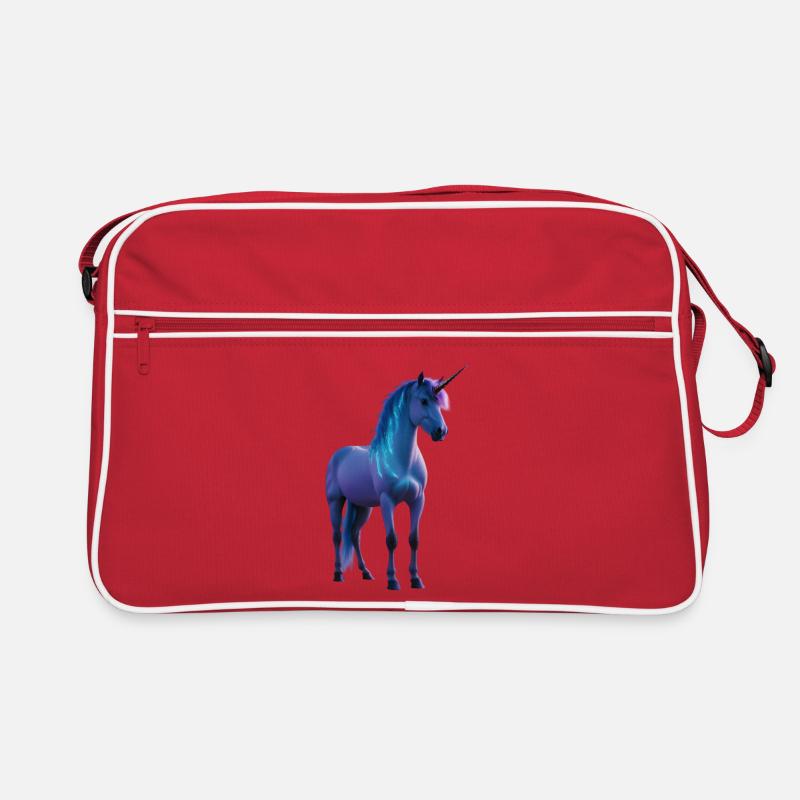 Silhouette Licorne Majestueuse Sac Retro