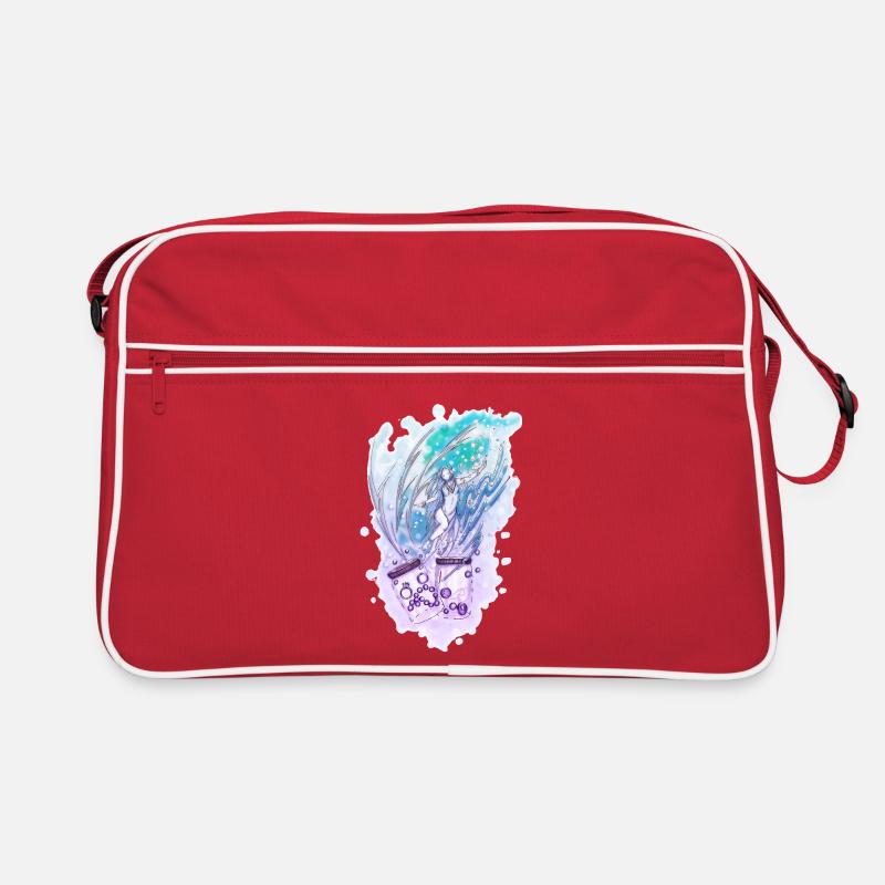 Wicca Wassermann Nixe Sternzeichen Retro Tasche