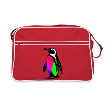Pingouin - Sac Retro - rouge/blanc - Devant