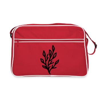 alga - Retro Bag - red/white - Front