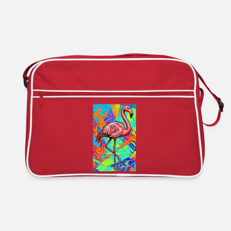 Flamingo Retro Tasche