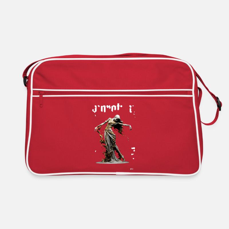 Statue de la rivière dorée Sac Retro