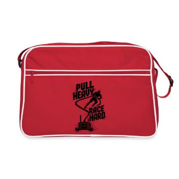 Sled Pull Fitness Race - Retro Bag - red/white - Front