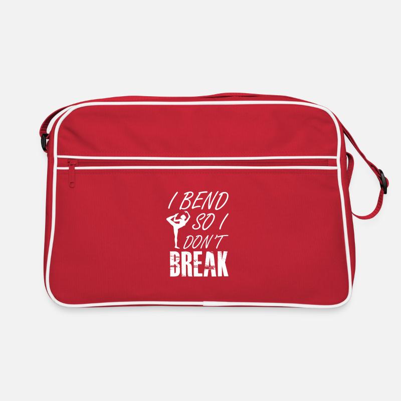 Yoga: I bend over so as not to break Retro Bag