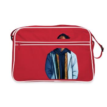 Miguel - Sac Retro - rouge/blanc - Devant