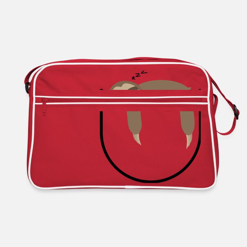 Pocket Sloth Retro Tasche